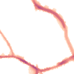 Night-time road noise heatmap for L13 3DX