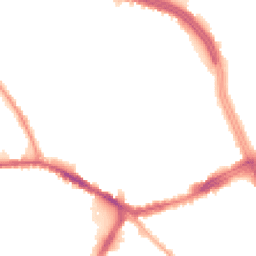 Night-time road noise heatmap for L13 3ED