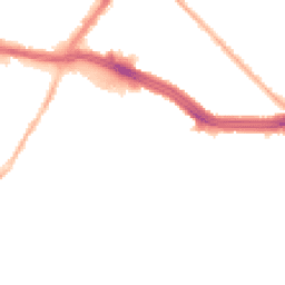 Night-time road noise heatmap for L13 4AR