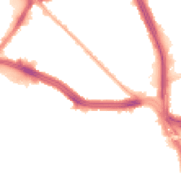 Night-time road noise heatmap for L13 4DU