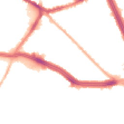 Night-time road noise heatmap for L13 4DX