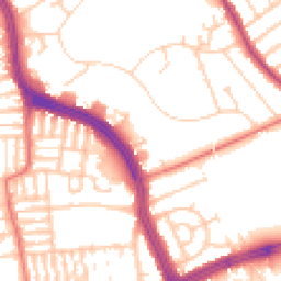 Daytime road noise heatmap for L13 5AA