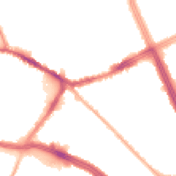 Night-time road noise heatmap for L13 5SL