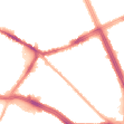 Night-time road noise heatmap for L13 5SP