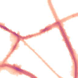 Night-time road noise heatmap for L13 5SR