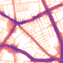 Daytime road noise heatmap for L13 5TB