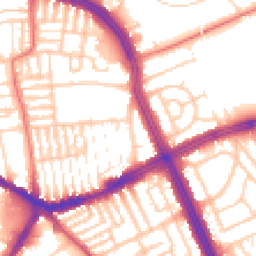 Daytime road noise heatmap for L13 5TU