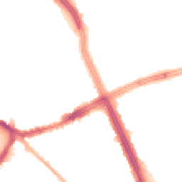 Night-time road noise heatmap for L13 5UA