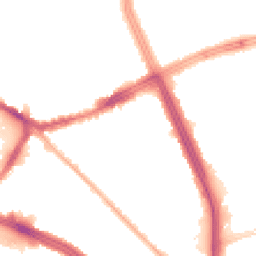 Night-time road noise heatmap for L13 5UW