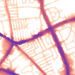 Daytime road noise heatmap for L13 5XG