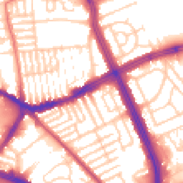 Daytime road noise heatmap for L13 5YG