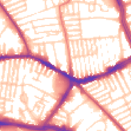 Daytime road noise heatmap for L13 6AA