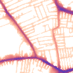Daytime road noise heatmap for L13 6QP