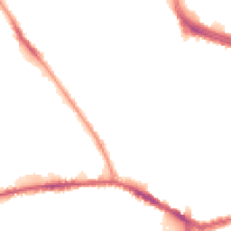 Night-time road noise heatmap for L13 6QP