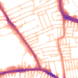 Daytime road noise heatmap for L13 6RA