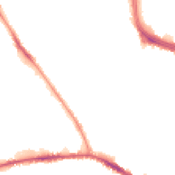 Night-time road noise heatmap for L13 6RA