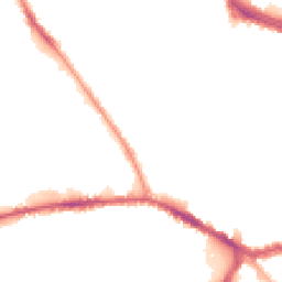 Night-time road noise heatmap for L13 6RD