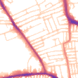 Daytime road noise heatmap for L13 6RZ