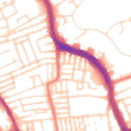 Daytime road noise heatmap for L13 6SA