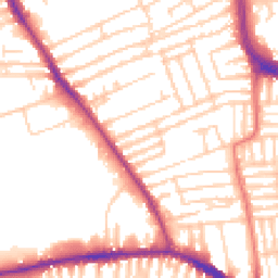 Daytime road noise heatmap for L13 6SE