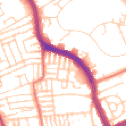 Daytime road noise heatmap for L13 6SJ