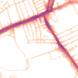 Daytime road noise heatmap for L13 7AA