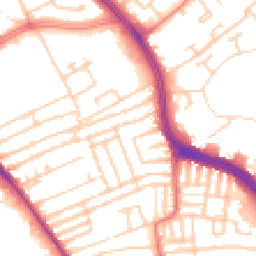 Daytime road noise heatmap for L13 7DL