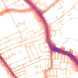 Daytime road noise heatmap for L13 7DQ