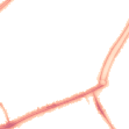 Night-time road noise heatmap for L13 8AP