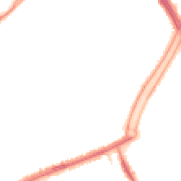 Night-time road noise heatmap for L13 8BT