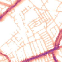 Daytime road noise heatmap for L13 8EA