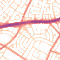 Daytime road noise heatmap for L14 0AE