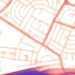 Daytime road noise heatmap for L14 0JD
