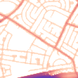 Daytime road noise heatmap for L14 0JH