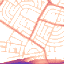 Daytime road noise heatmap for L14 0JJ