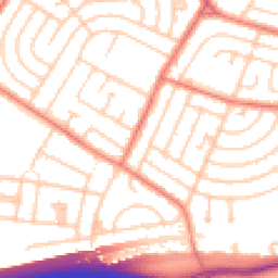 Daytime road noise heatmap for L14 0JL