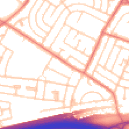 Daytime road noise heatmap for L14 0JQ