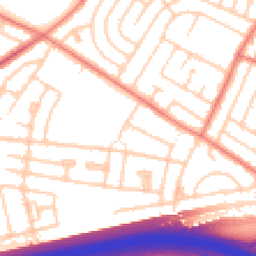 Daytime road noise heatmap for L14 0JZ