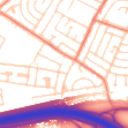 Daytime road noise heatmap for L14 0LA