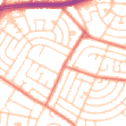 Daytime road noise heatmap for L14 0LU