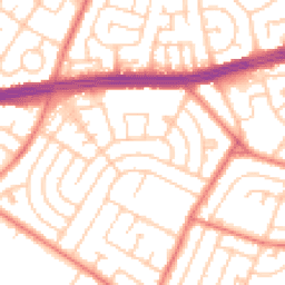 Daytime road noise heatmap for L14 0LZ