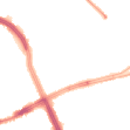 Night-time road noise heatmap for L14 1PB