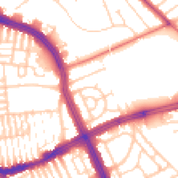 Daytime road noise heatmap for L14 1PG
