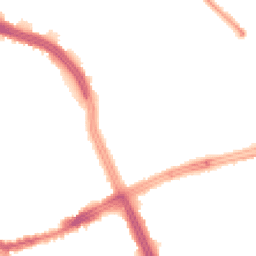 Night-time road noise heatmap for L14 1PG