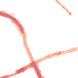 Night-time road noise heatmap for L14 1PH