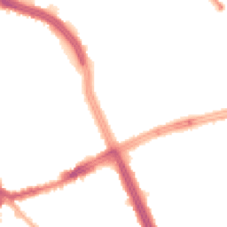 Night-time road noise heatmap for L14 1PJ