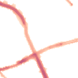 Night-time road noise heatmap for L14 1PL