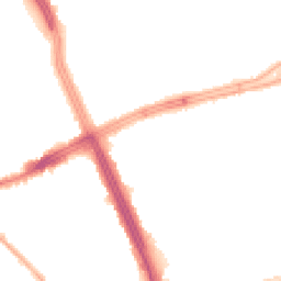 Night-time road noise heatmap for L14 1PU
