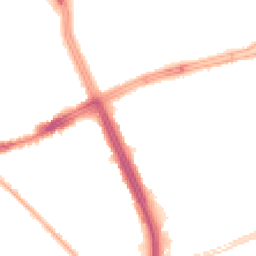 Night-time road noise heatmap for L14 1PX