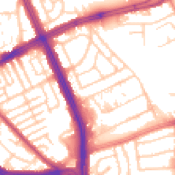 Daytime road noise heatmap for L14 1QA